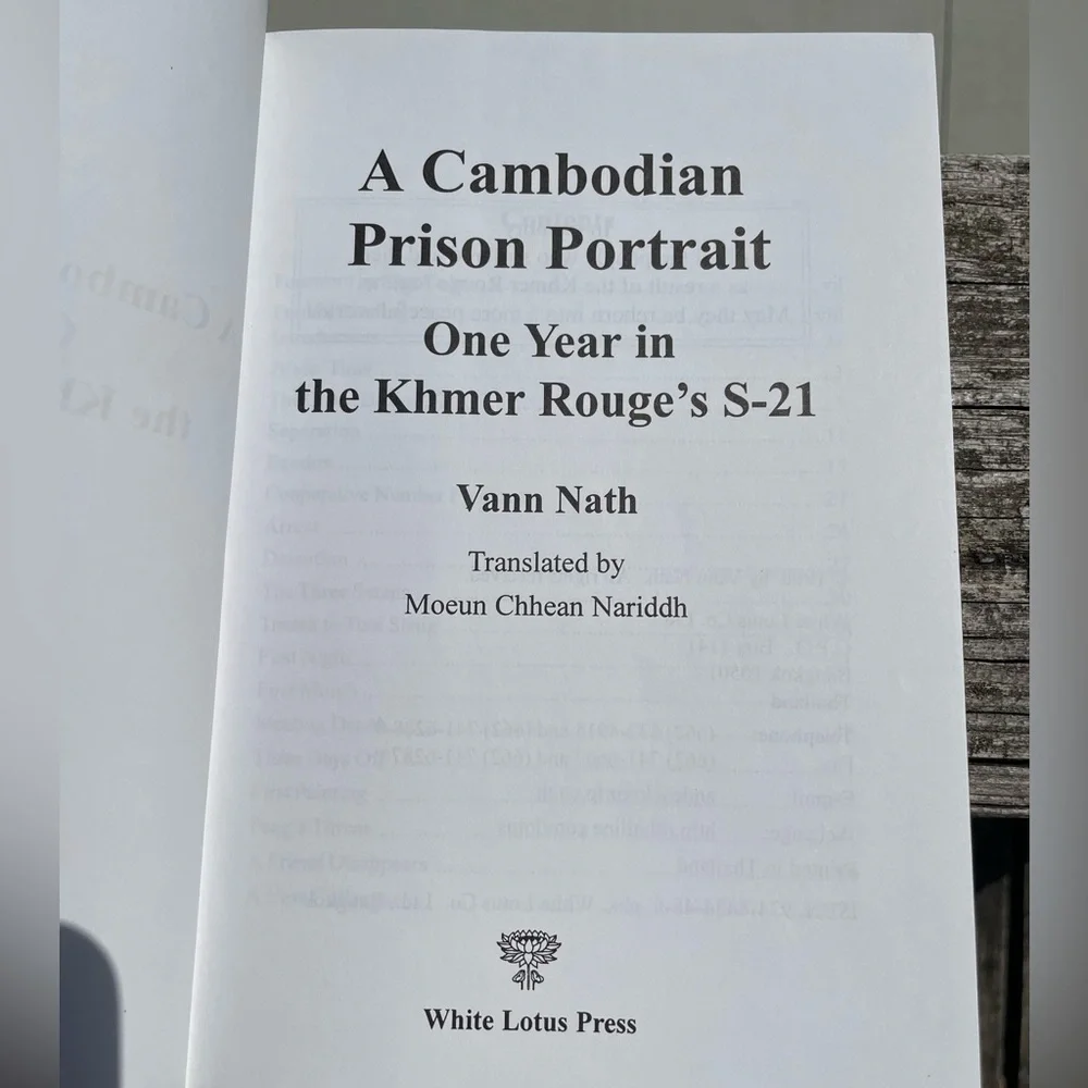 A Cambodian Prison Portrait One Year in the Khmer Rouge’s S-21 Softcover  Book